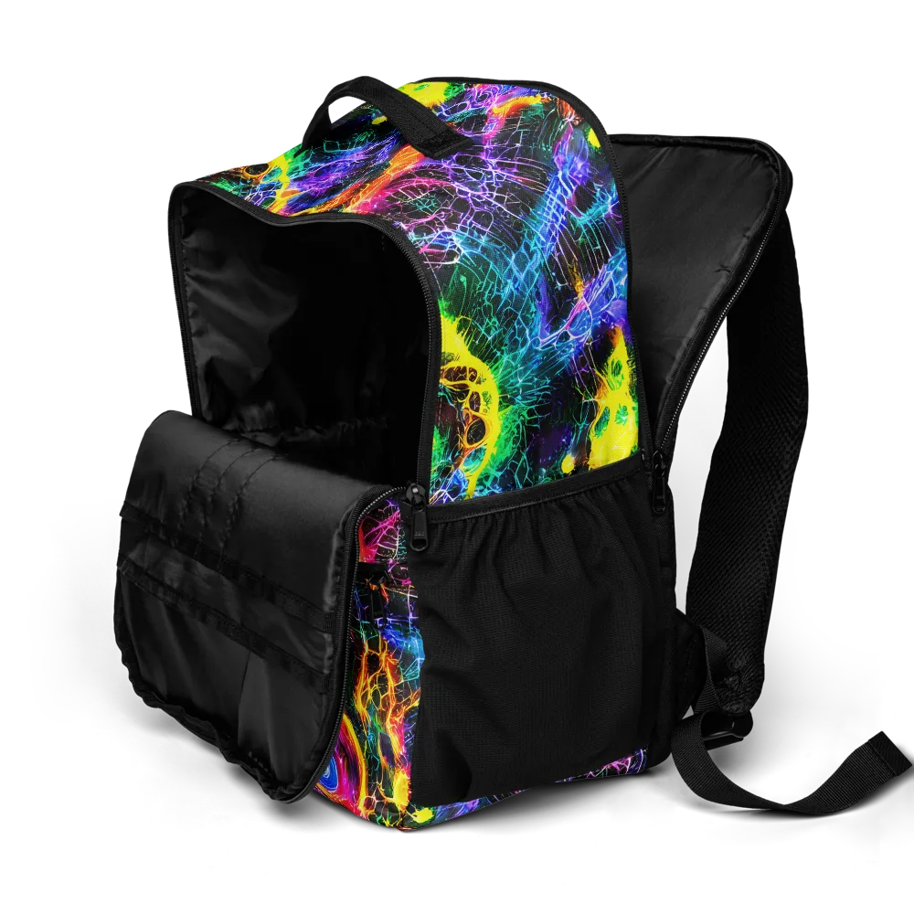 Vivid Veil on Utility Backpack — Product details 2