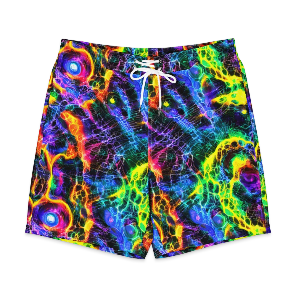 Vivid Veil on Men's Board Shorts — Front