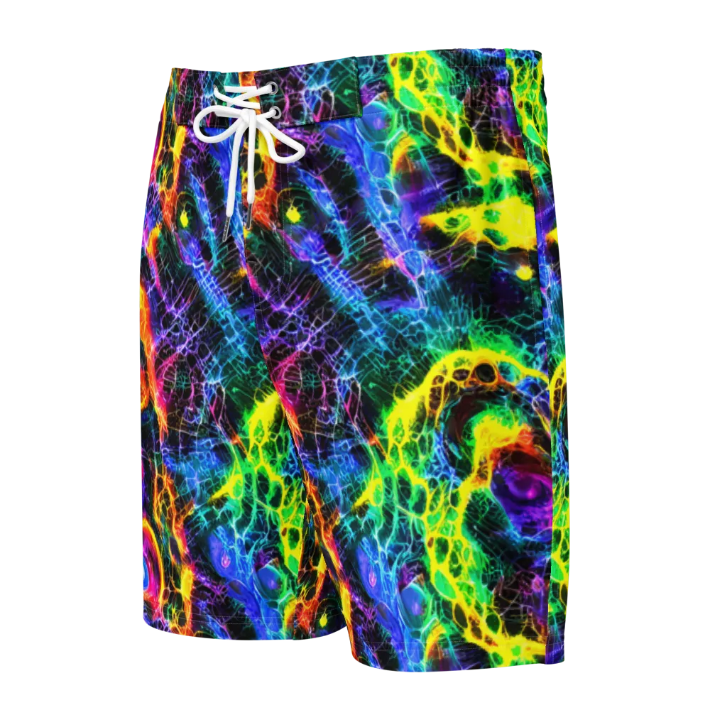 Vivid Veil on Men's Board Shorts — Front