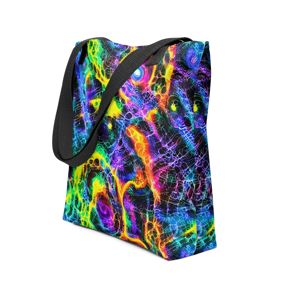 Vivid Veil on Tote Bag — Front