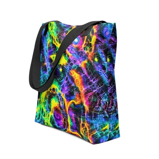 Vivid Veil on a Tote Bag