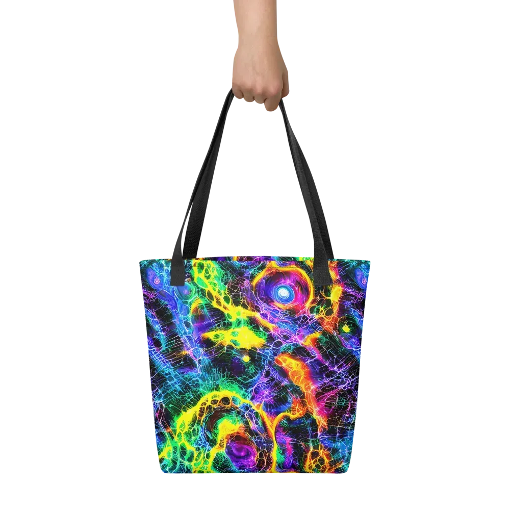 Vivid Veil on Tote Bag — Front