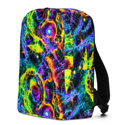 Vivid Veil on a Minimalist Backpack