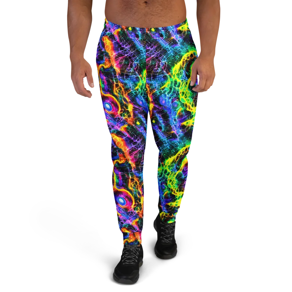 Vivid Veil on Men's Joggers — Front
