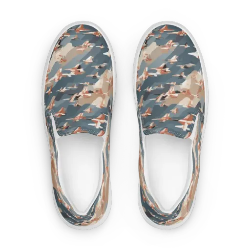 Jetstream Garden on a Women's Slip-On Canvas Shoes