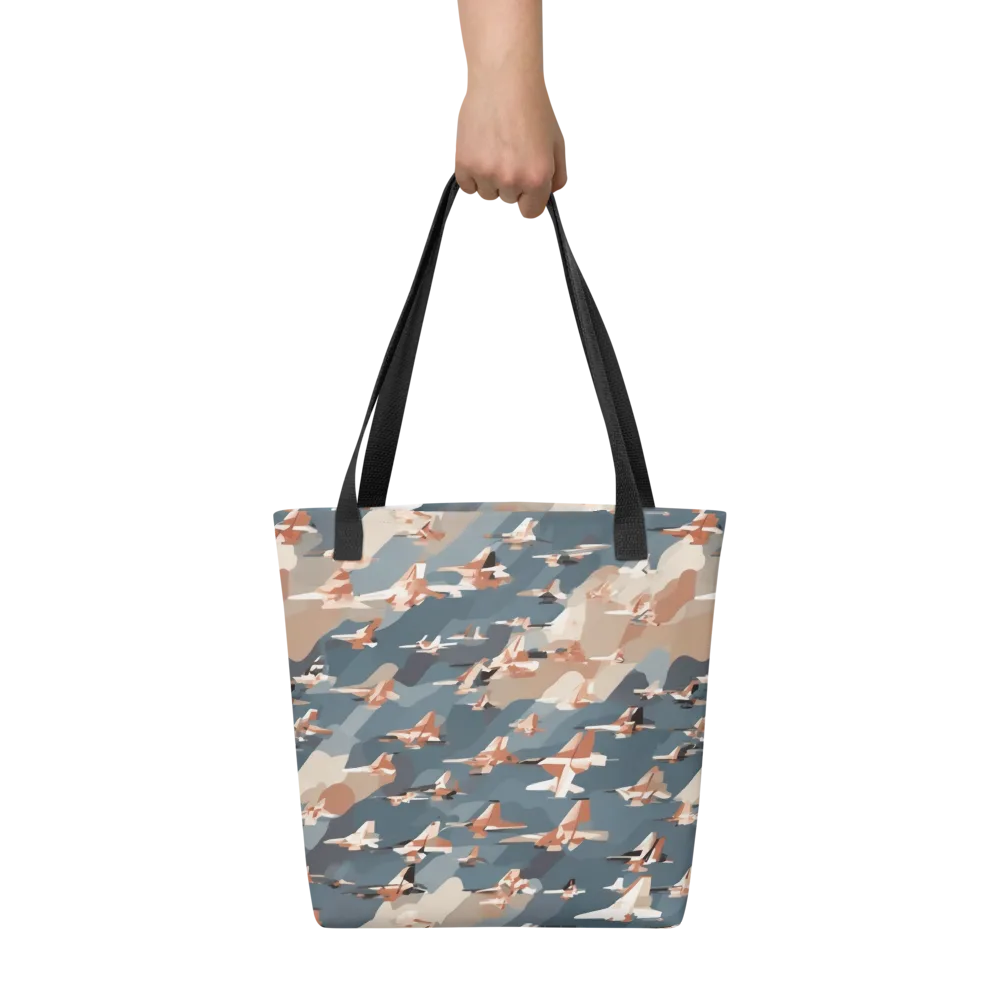 Jetstream Garden on Tote Bag — Front