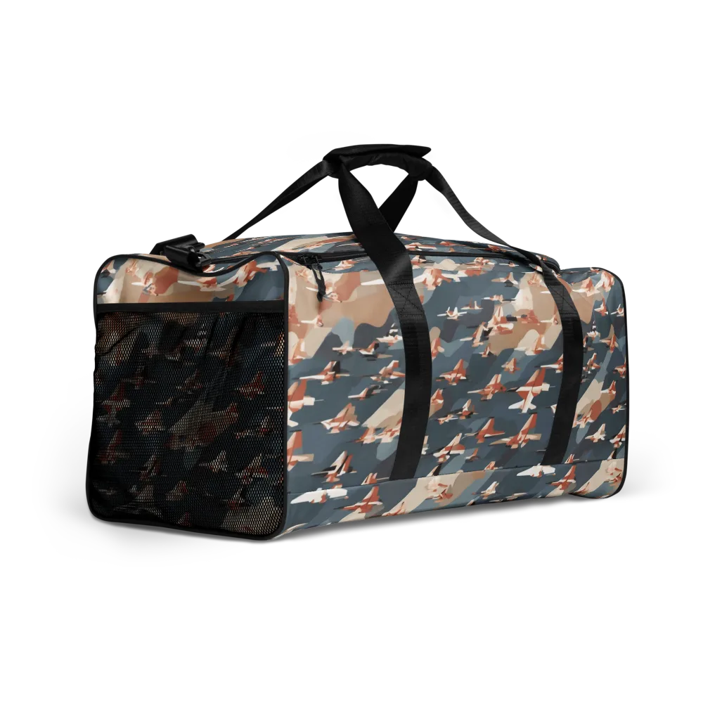 Jetstream Garden on Duffle Bag — Right Front