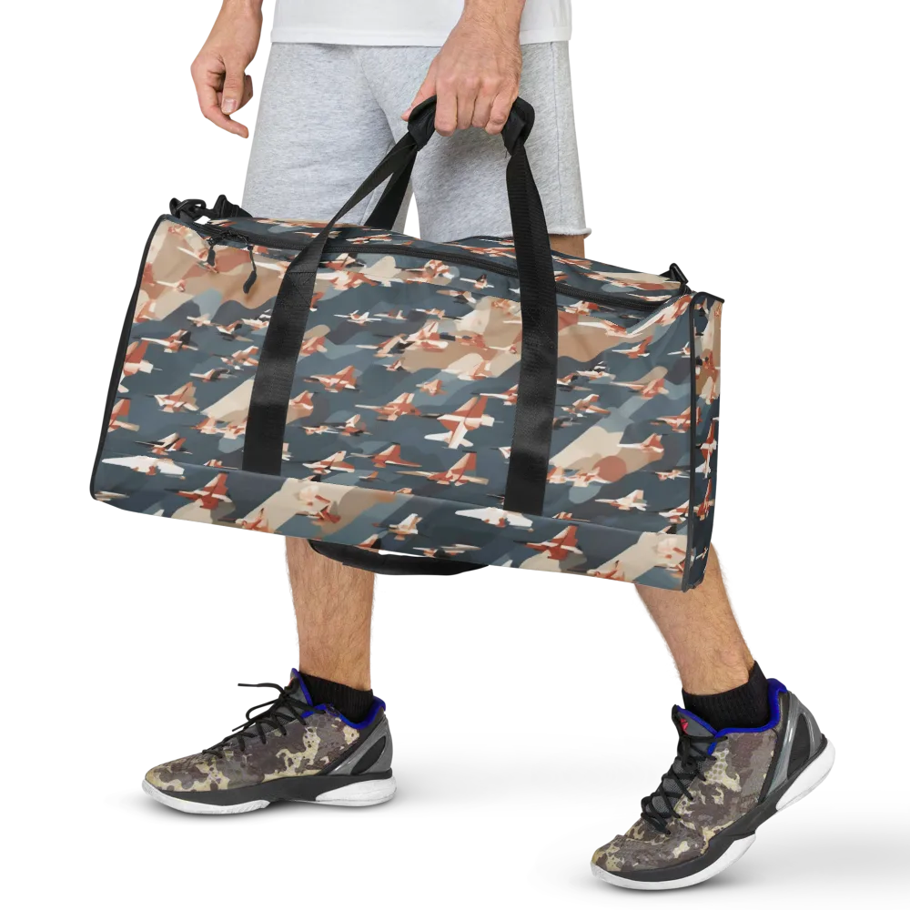 Jetstream Garden on Duffle Bag — Front