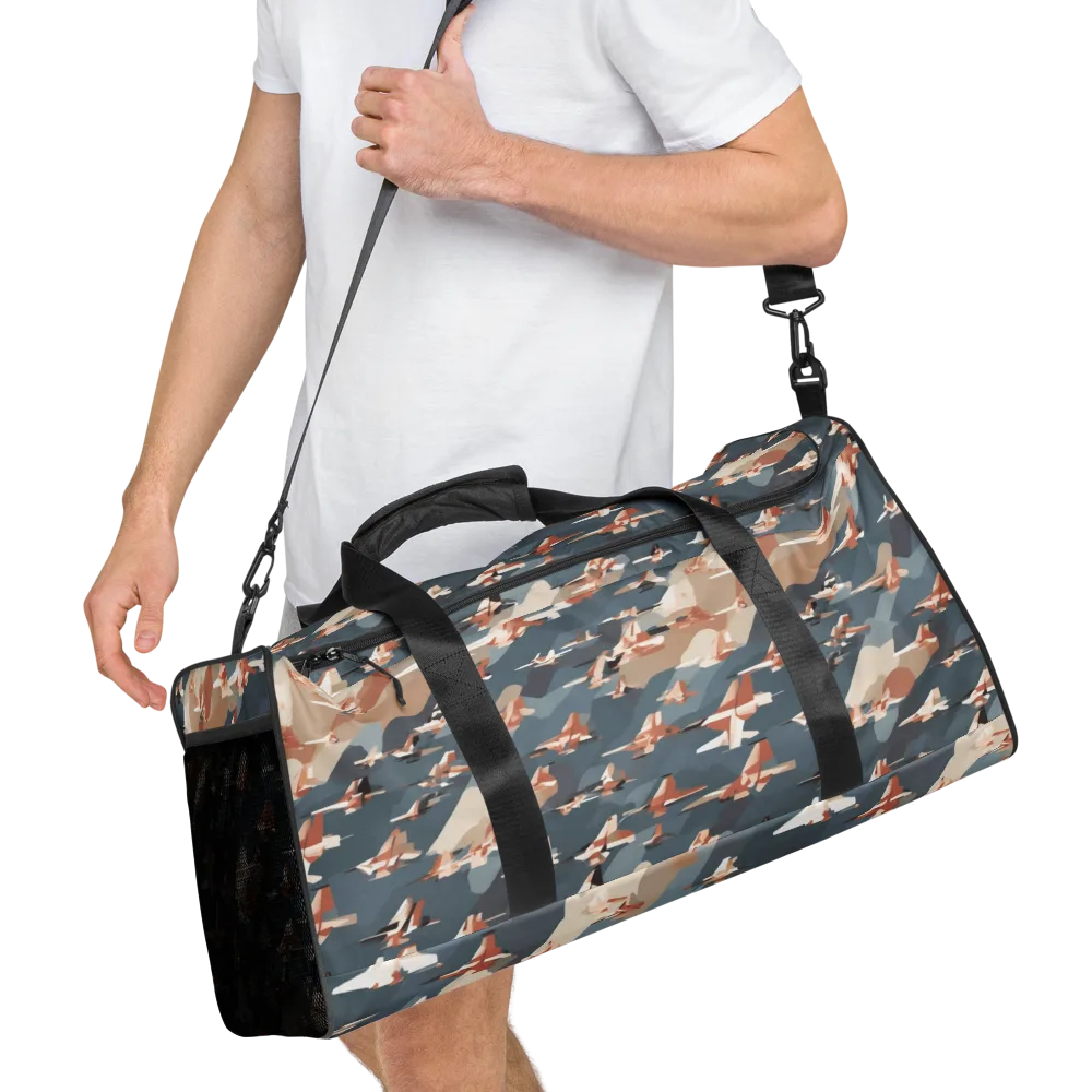 Jetstream Garden on Duffle Bag — Right Front