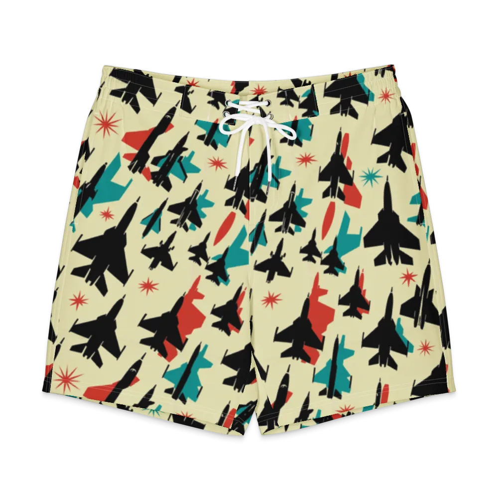Jetstream Pop on Men's Board Shorts — Front