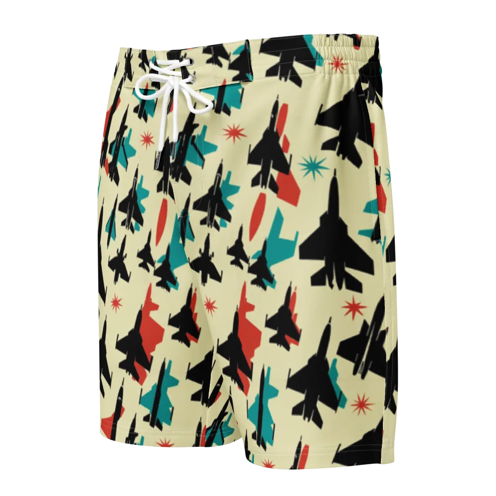 Jetstream Pop on Men's Board Shorts — Front
