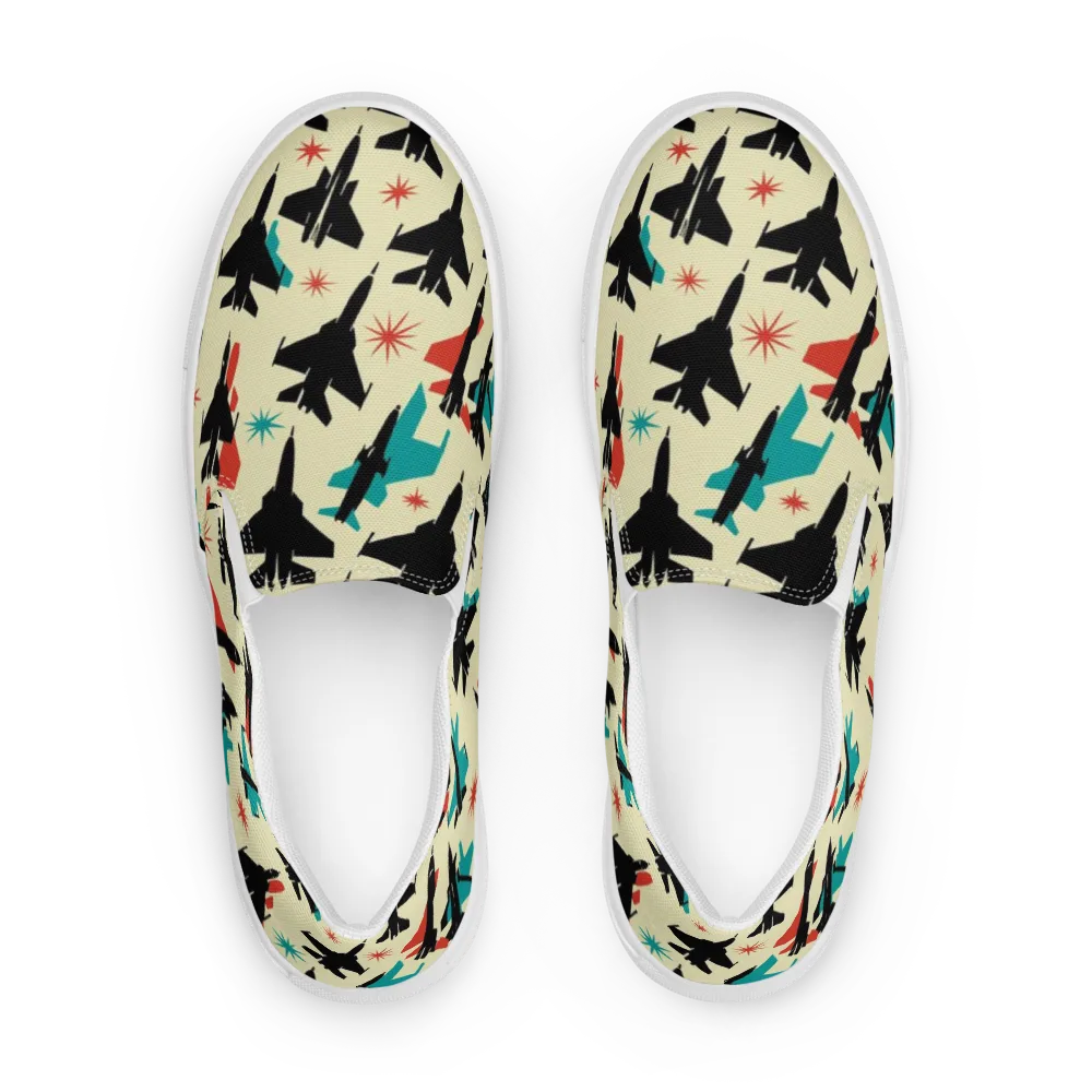Jetstream Pop on Women's Slip-On Canvas Shoes — Front