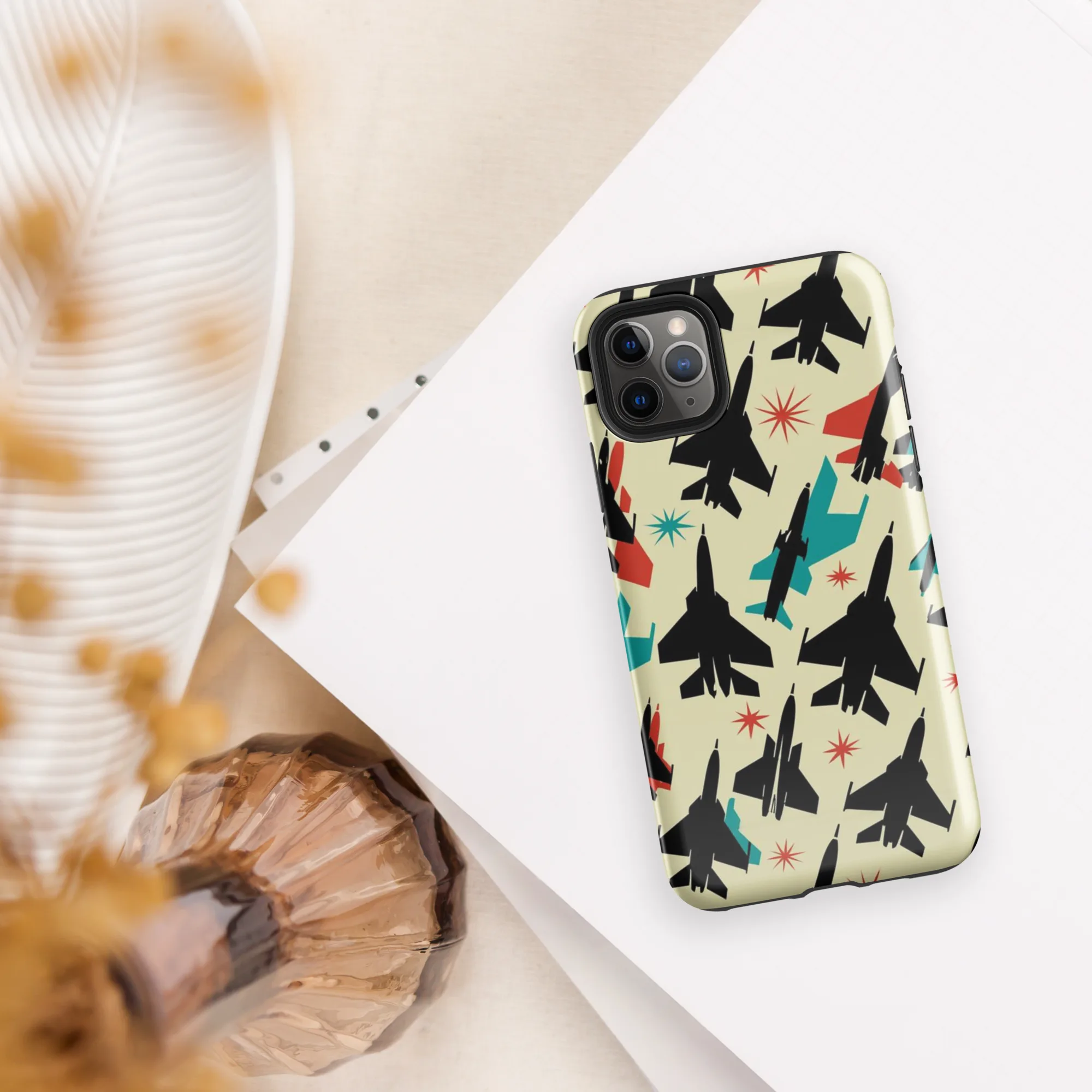 Jetstream Pop on Tough Case for iPhone® — Front