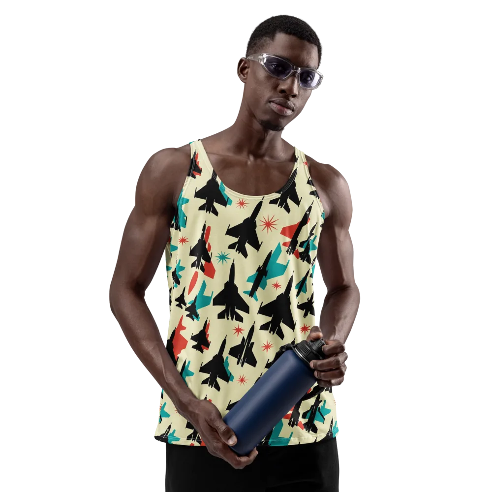 Jetstream Pop on Men's Tank Top — Front