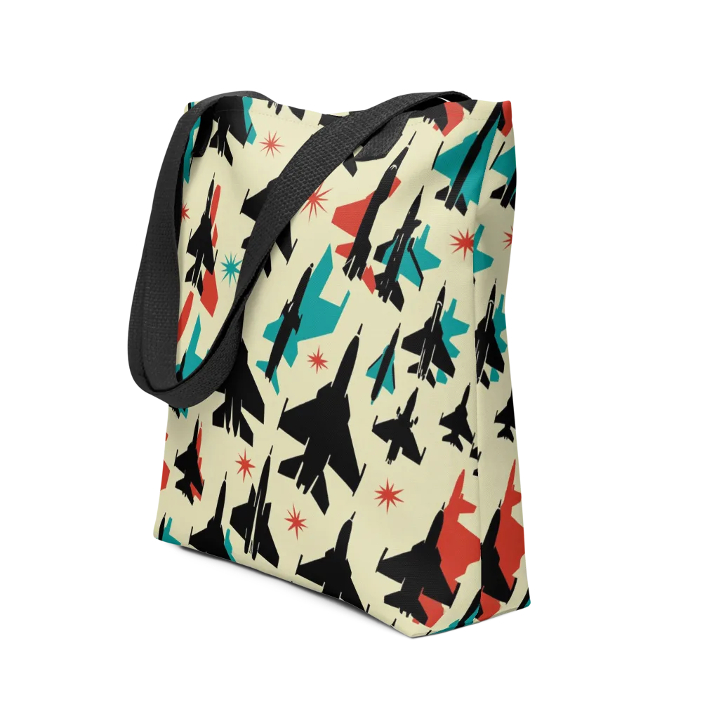 Jetstream Pop on Tote Bag — Front