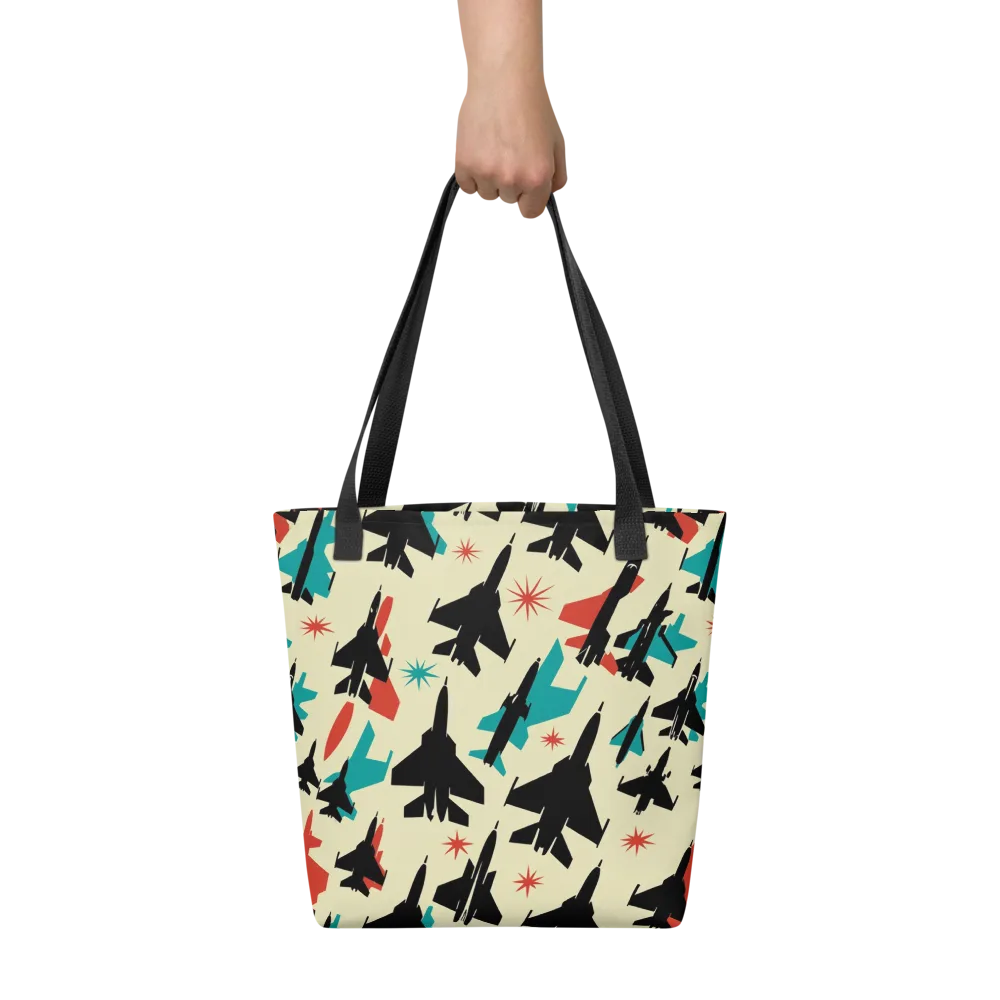 Jetstream Pop on Tote Bag — Front