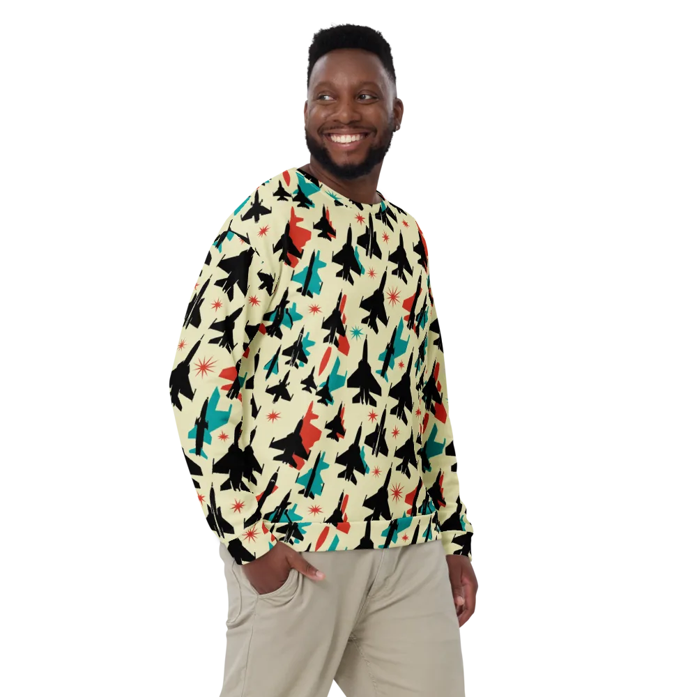 Jetstream Pop on Sweatshirt — Front