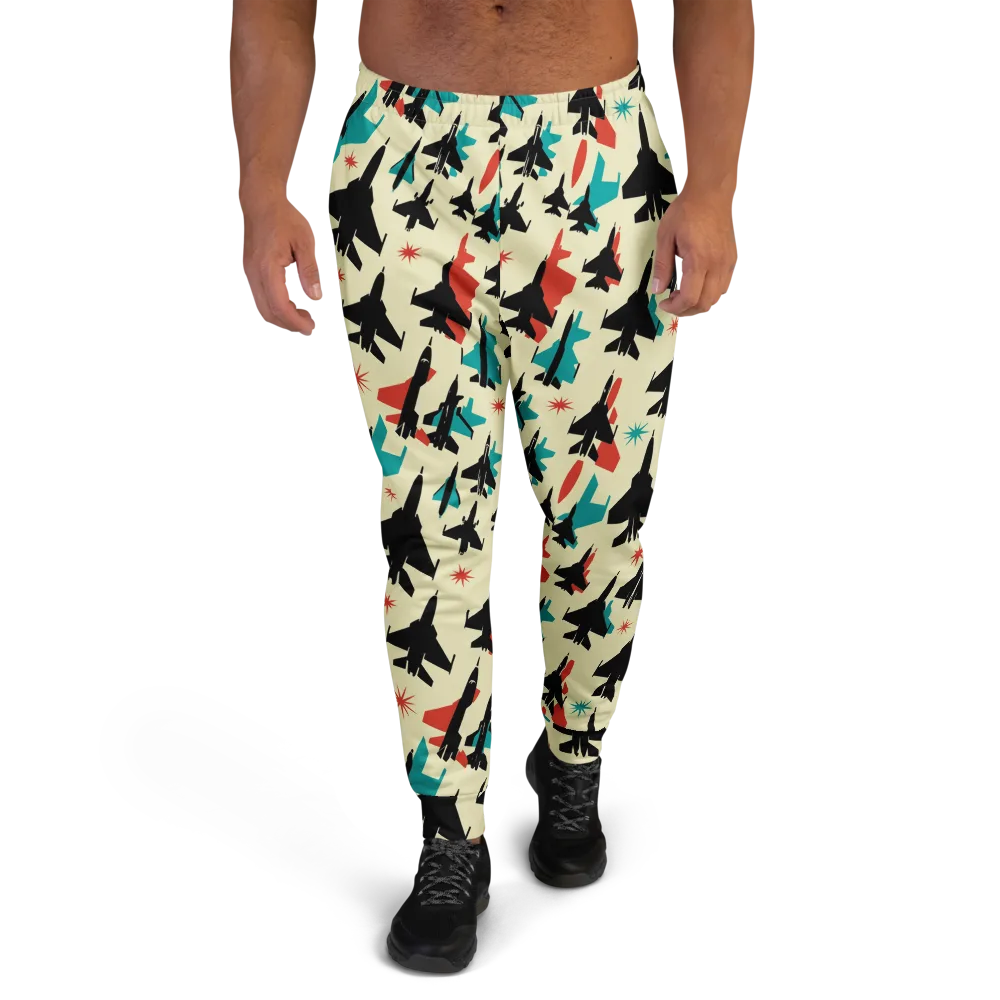 Jetstream Pop on Men's Joggers — Front