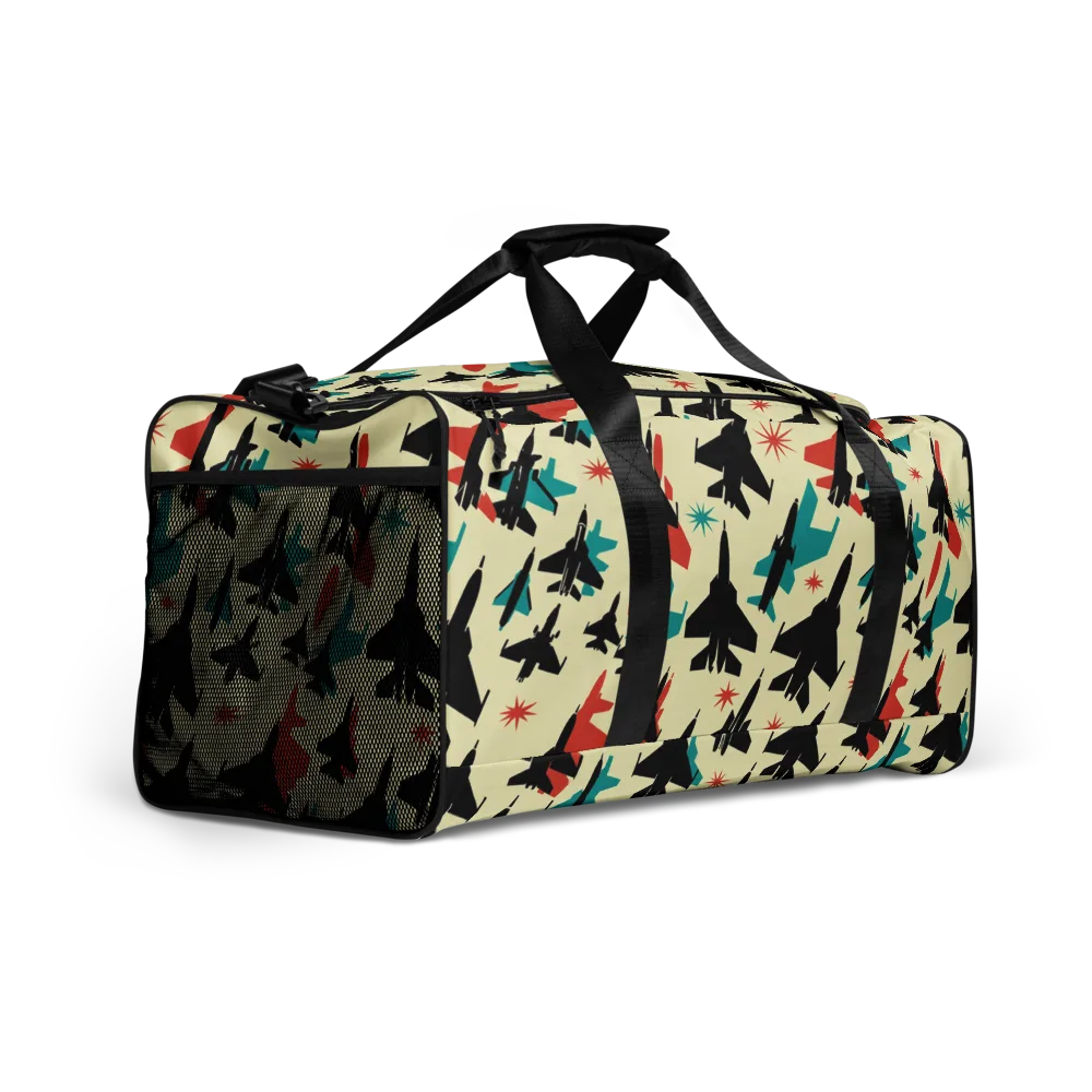 Jetstream Pop on Duffle Bag — Right Front