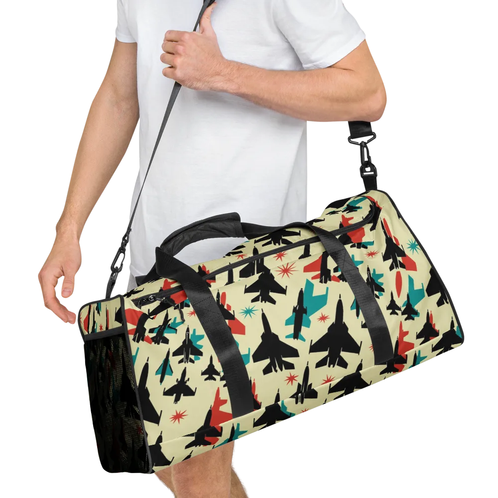 Jetstream Pop on Duffle Bag — Right Front
