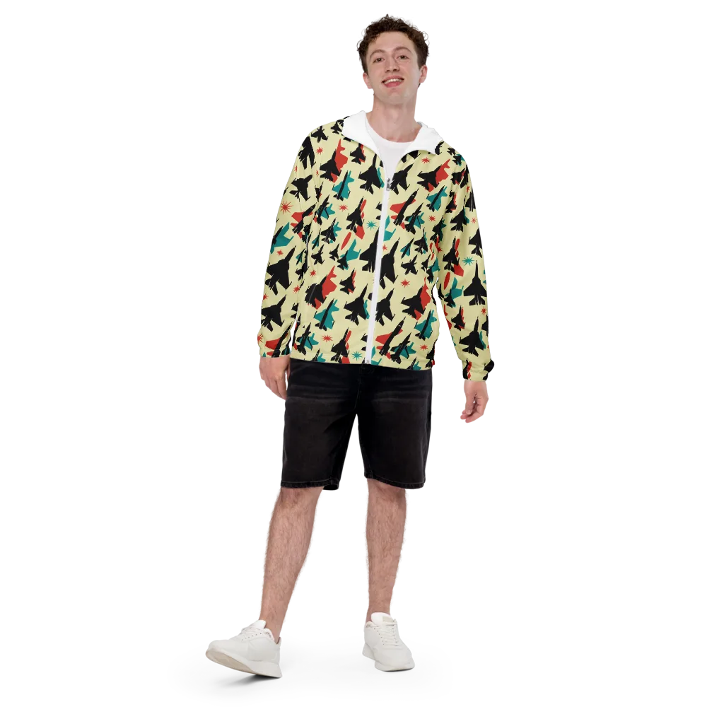 Jetstream Pop on Men's Windbreaker — Front