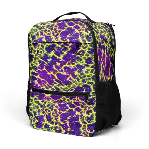 Neon Thornfield on a Utility Backpack