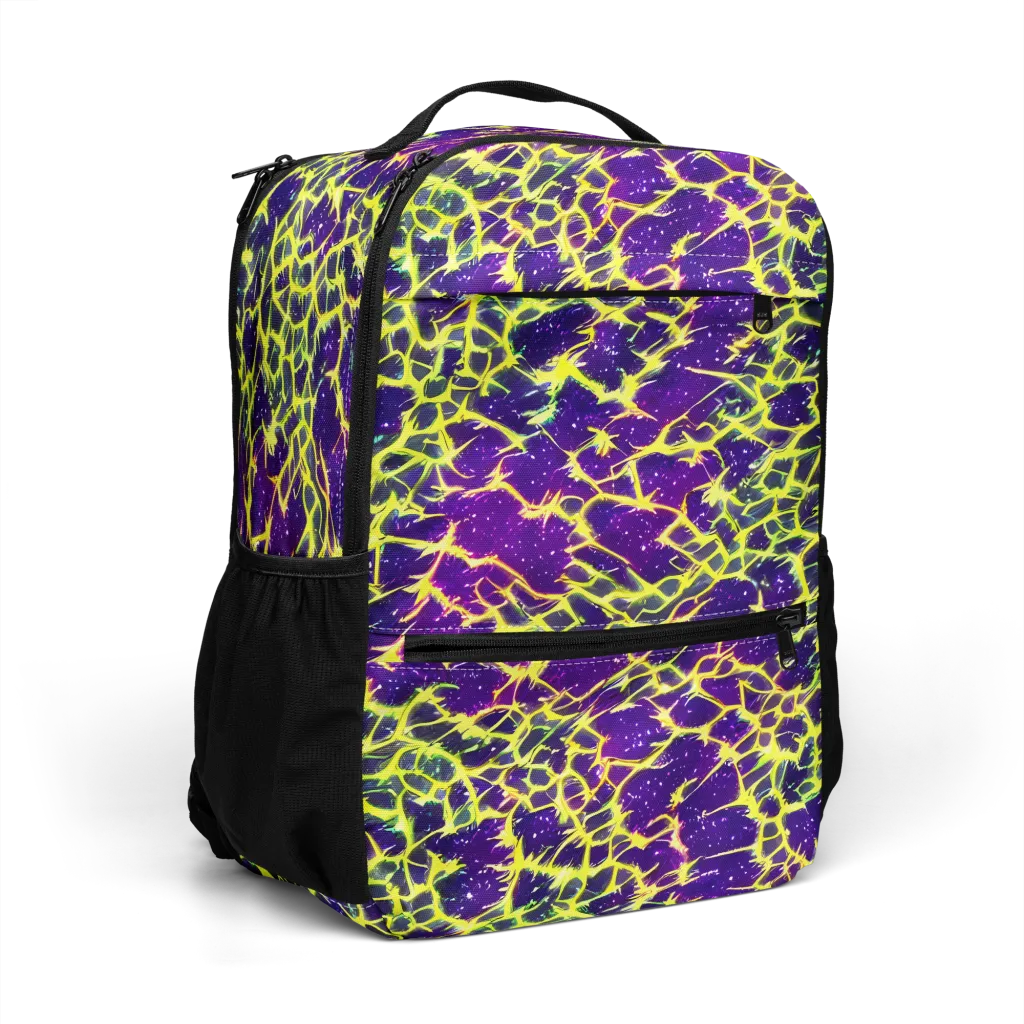 Neon Thornfield on Utility Backpack — Right Front