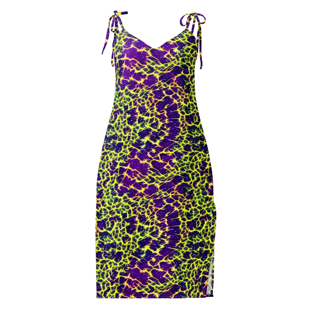Neon Thornfield on Slip Dress — Front