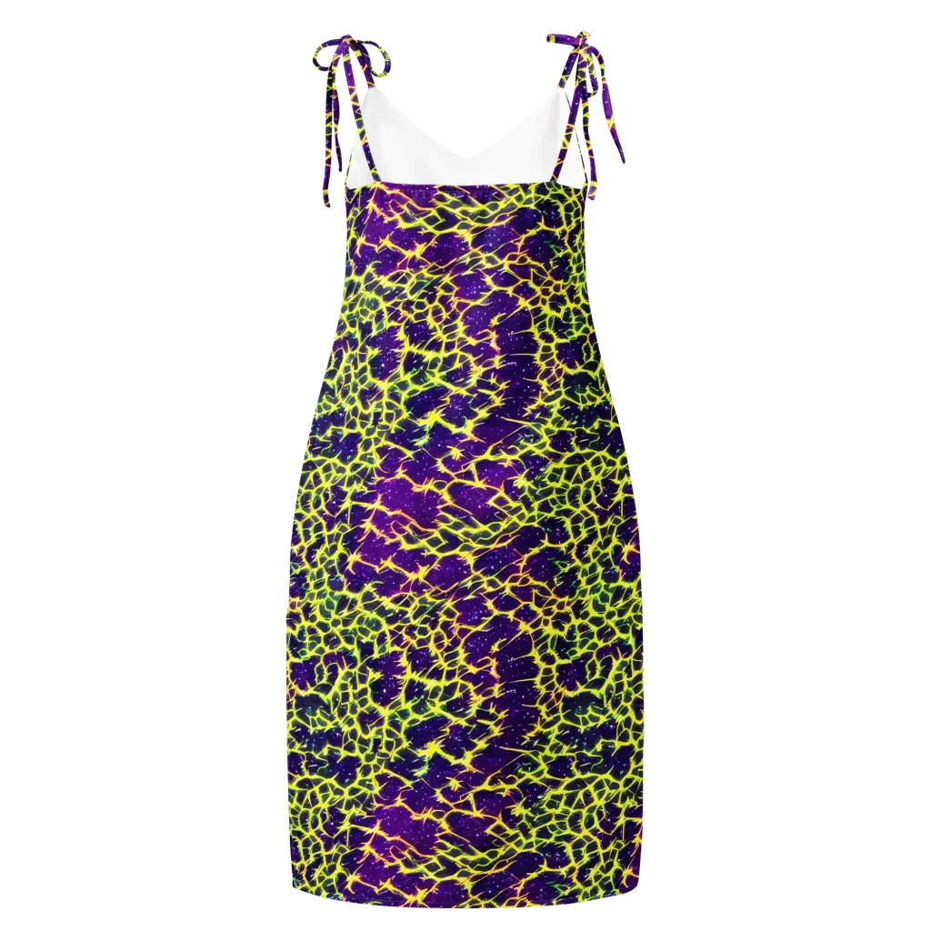 Neon Thornfield on Slip Dress — Back