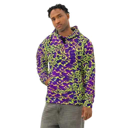 Neon Thornfield on a Cotton Hoodie
