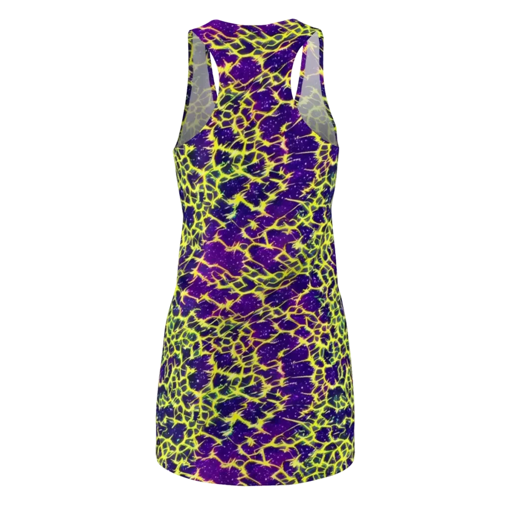 Neon Thornfield on Racerback Dress — Back
