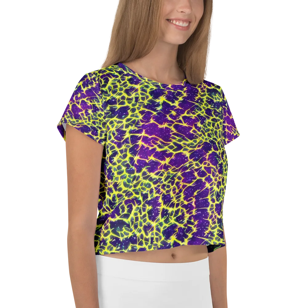 Neon Thornfield on Crop Tee — Right