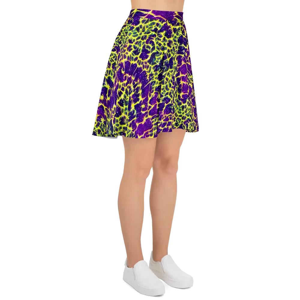 Neon Thornfield on Skater Skirt — Right
