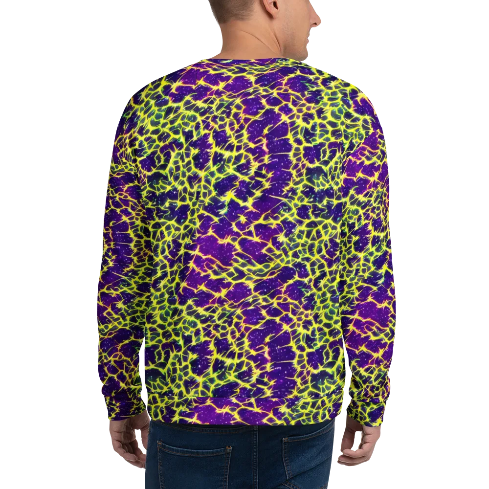 Neon Thornfield on Sweatshirt — Back