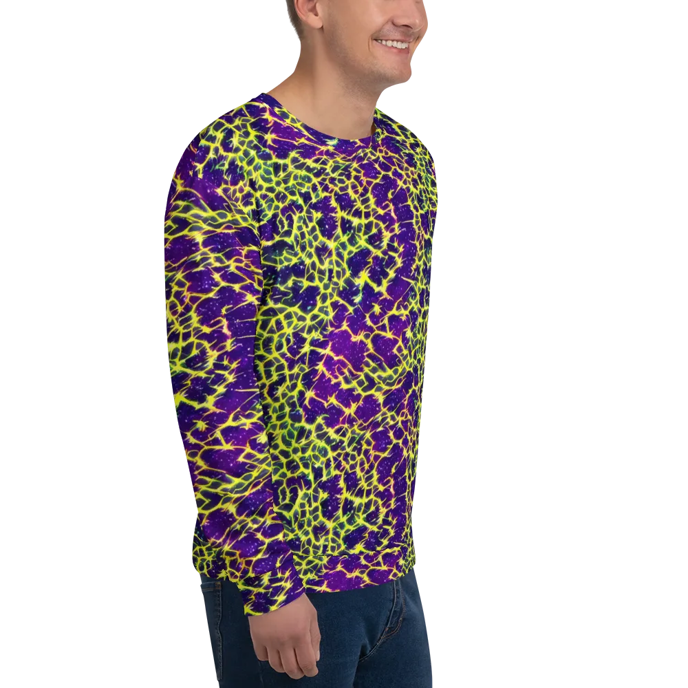 Neon Thornfield on Sweatshirt — Right Front