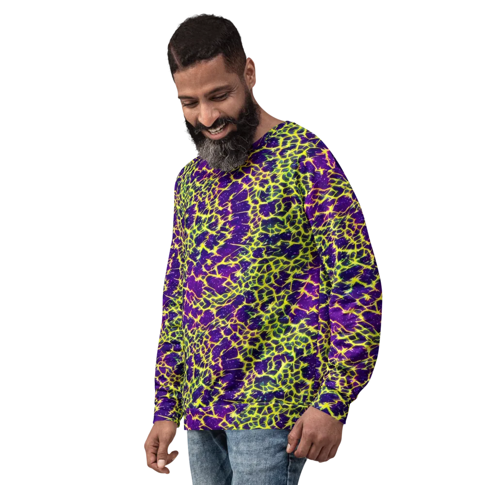 Neon Thornfield on Sweatshirt — Left Front