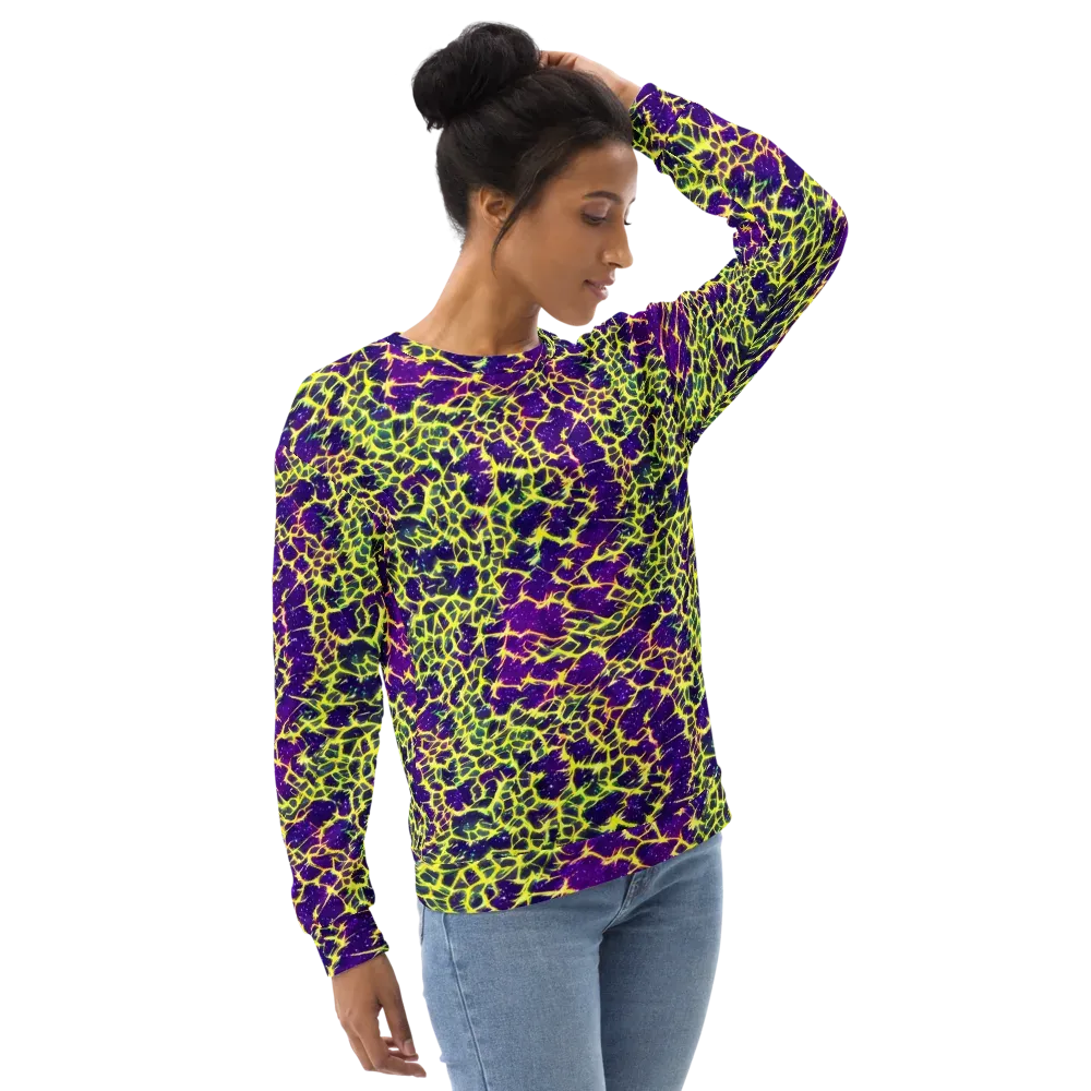 Neon Thornfield on Sweatshirt — Right Front