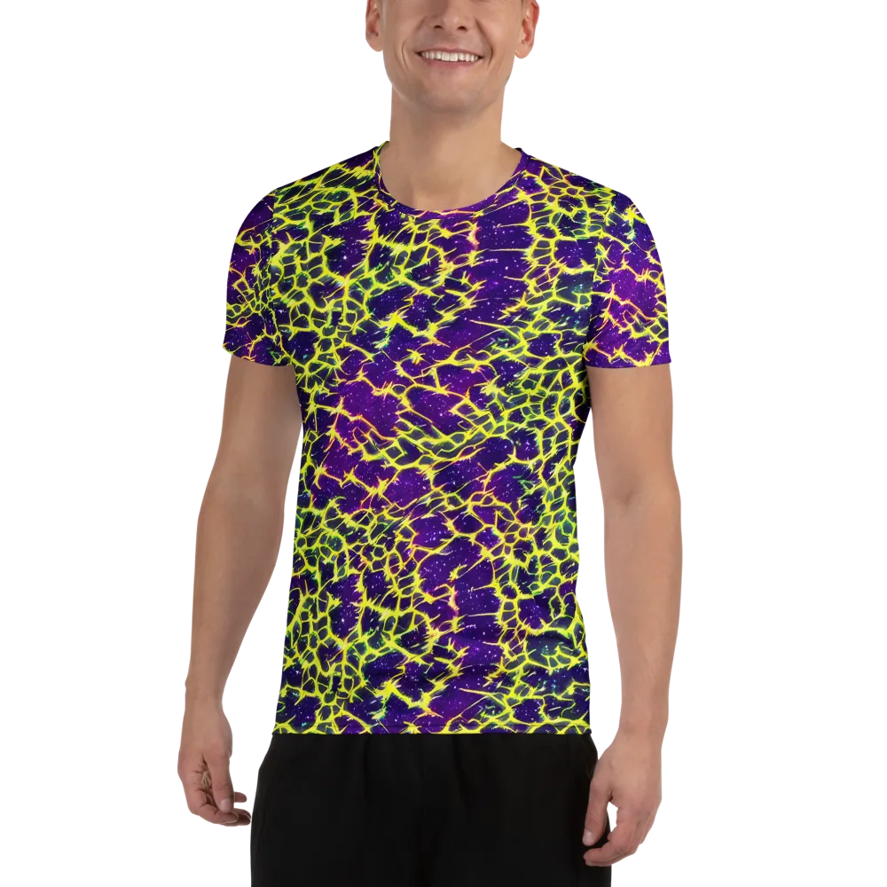Neon Thornfield on Men's Athletic T-Shirt — Front