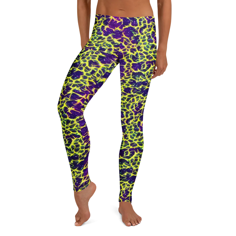 Neon Thornfield on Leggings — Front