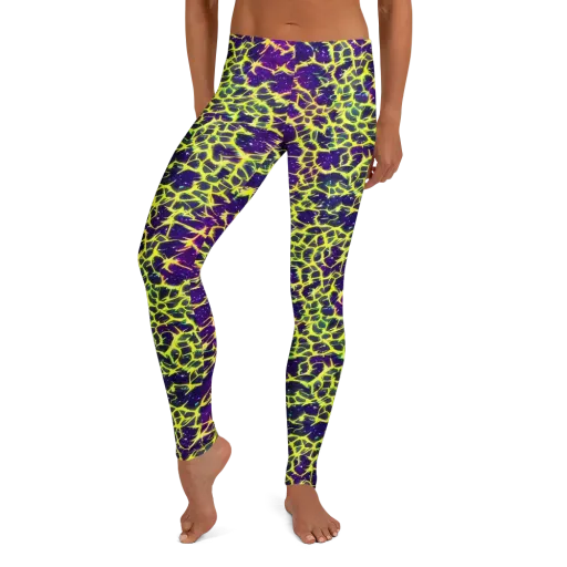 Neon Thornfield on a Leggings