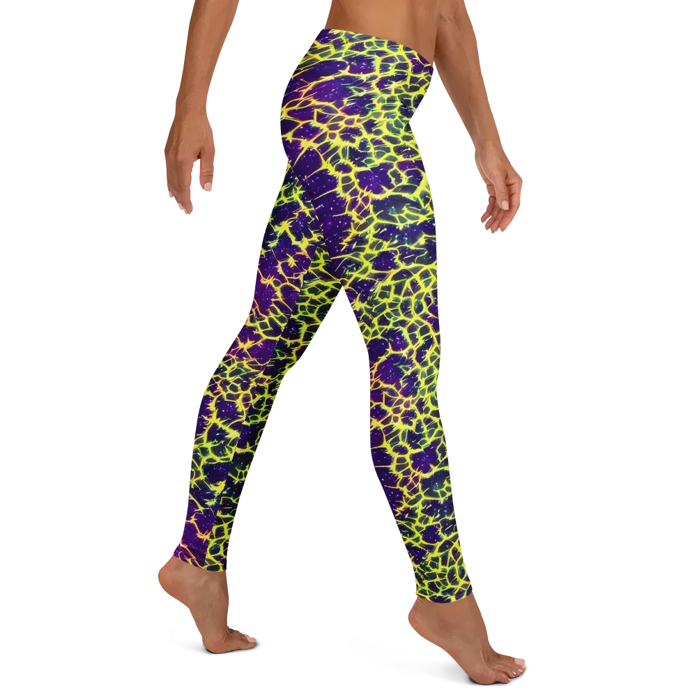 Neon Thornfield on Leggings — Right