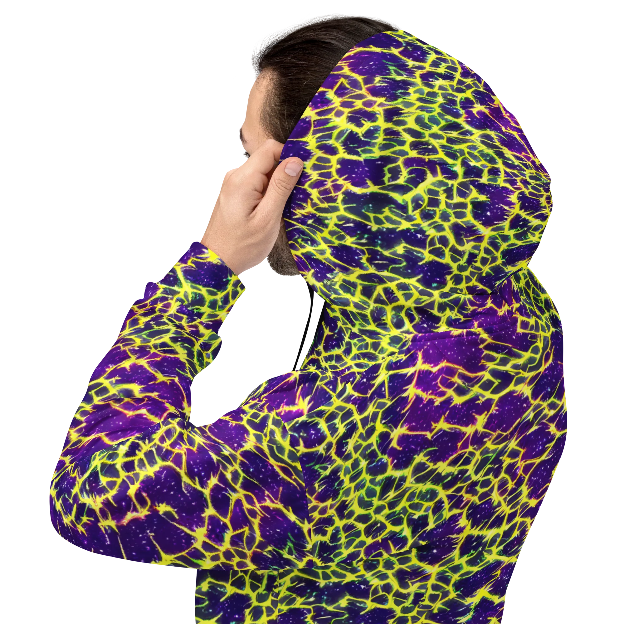 Neon Thornfield on Hoodie — Back