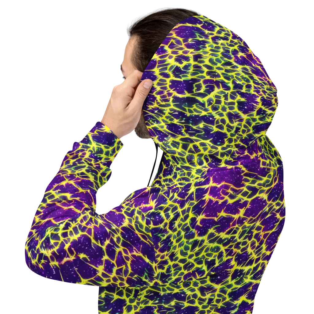 Neon Thornfield on Hoodie — Back