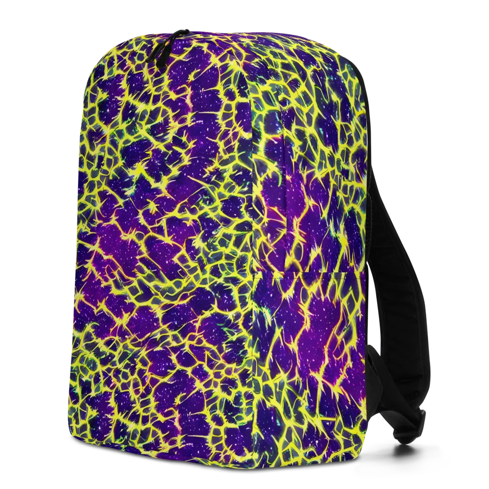 Neon Thornfield on Minimalist Backpack — Left
