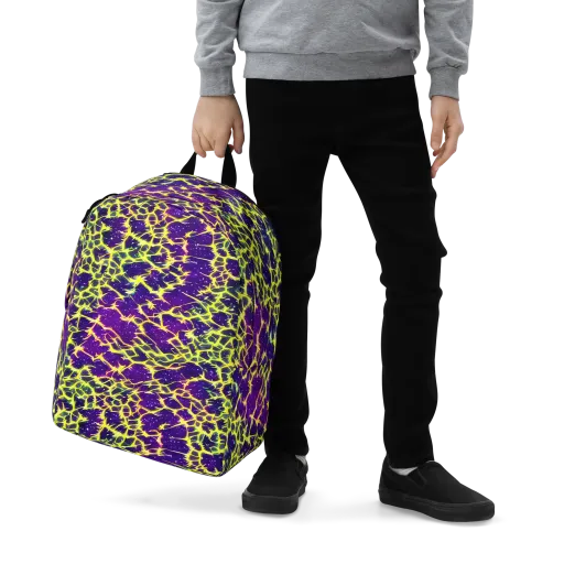 Neon Thornfield on a Minimalist Backpack