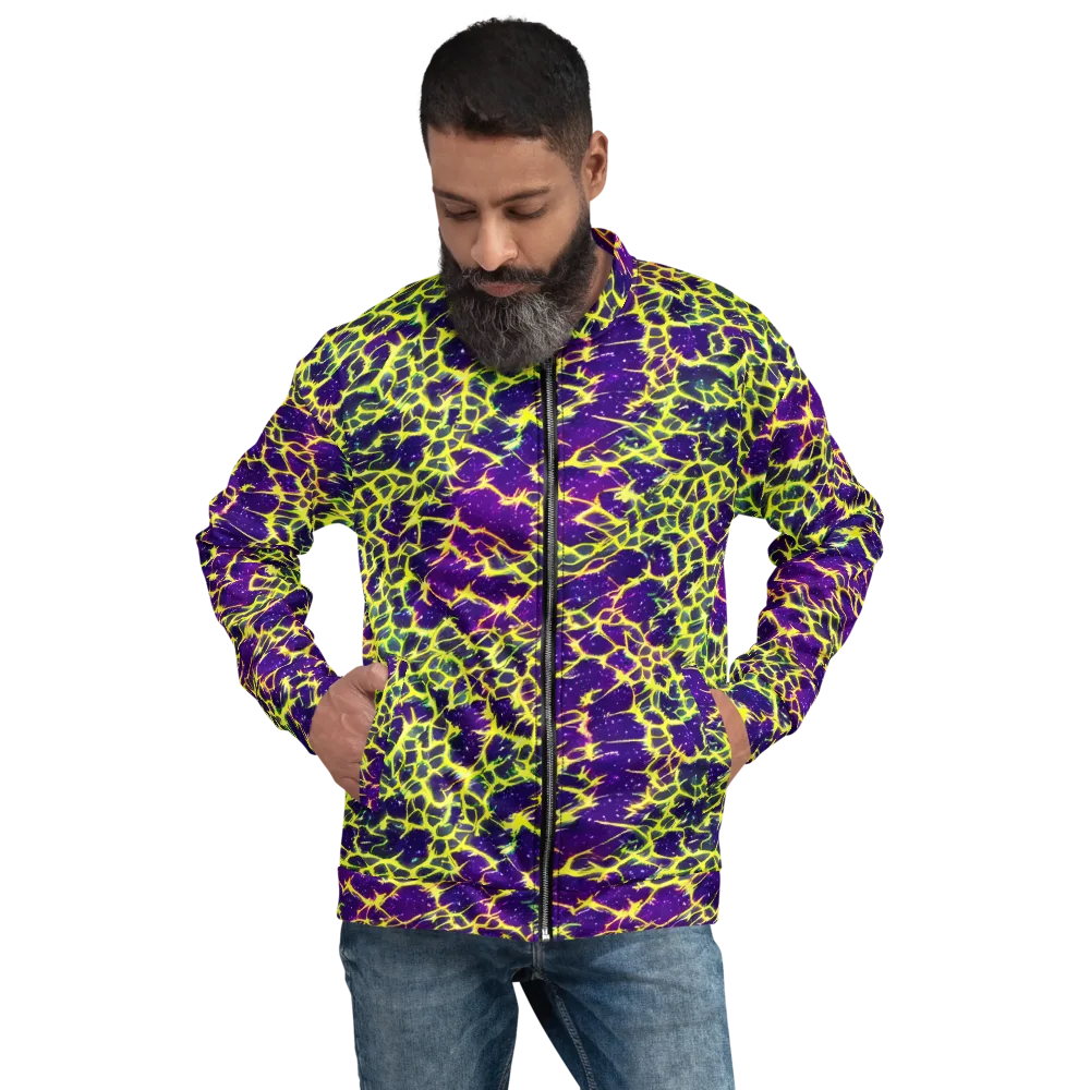 Neon Thornfield on Bomber Jacket — Front