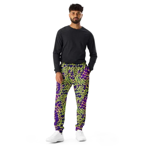Neon Thornfield on a Men's Joggers