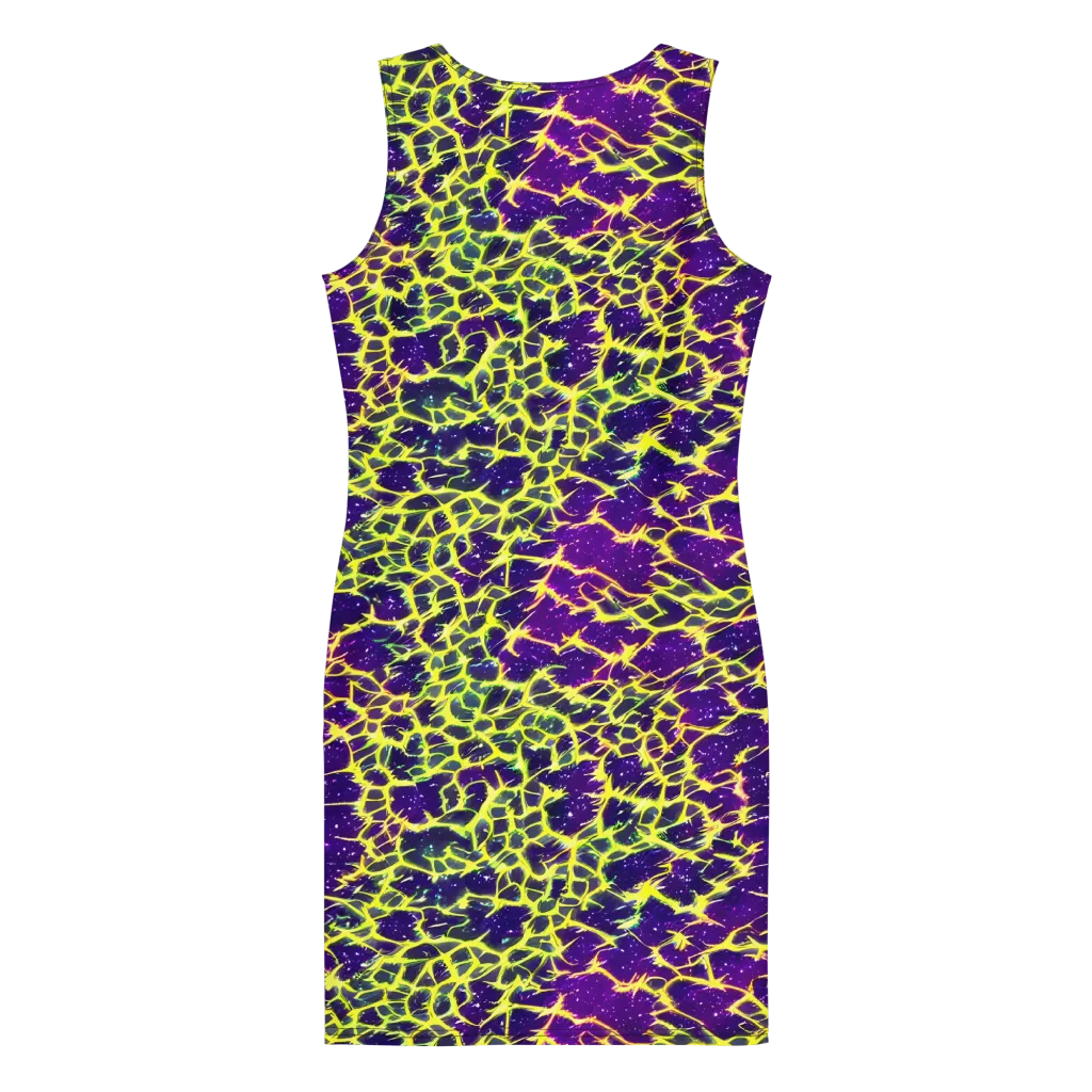 Neon Thornfield on Bodycon Dress — Back
