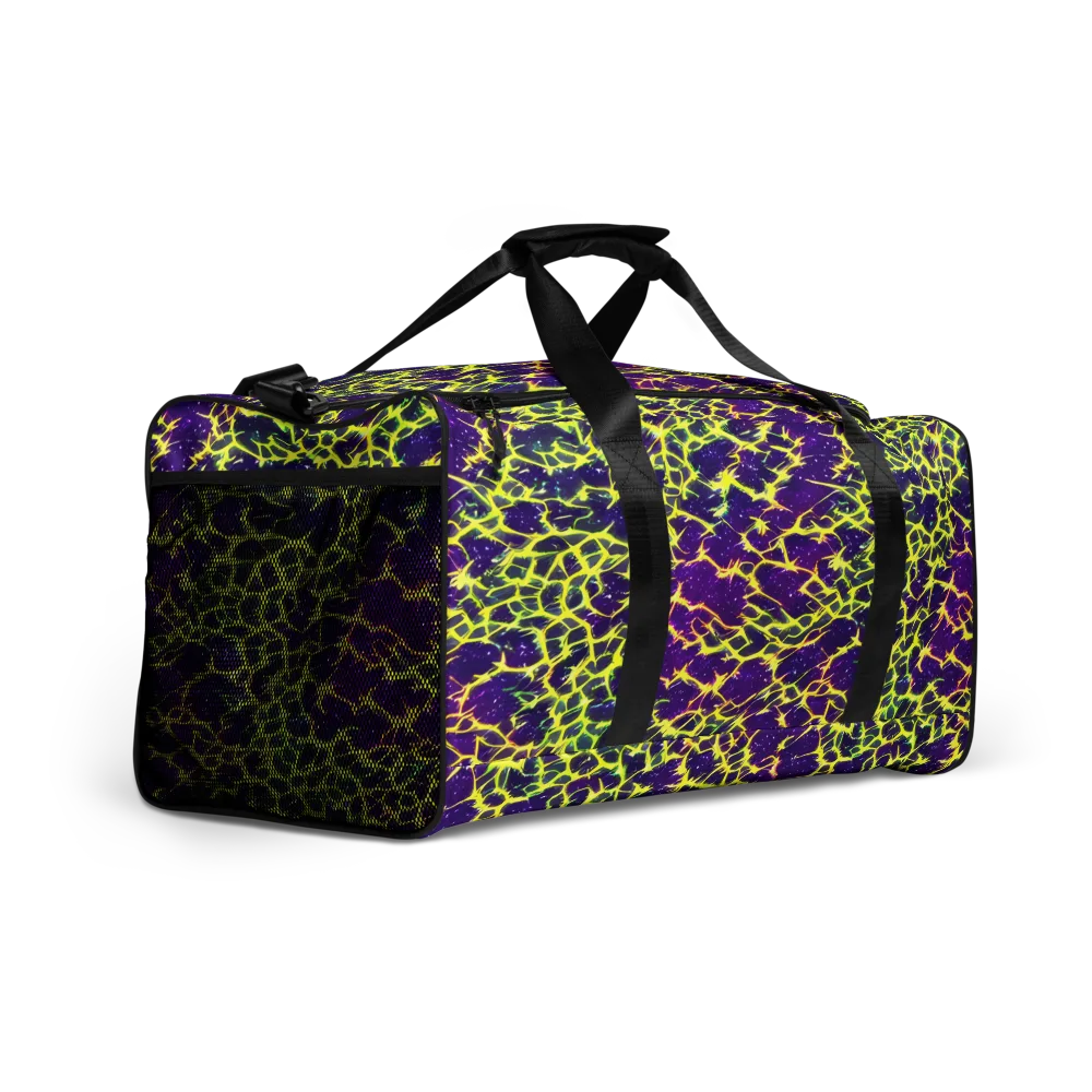 Neon Thornfield on Duffle Bag — Right Front