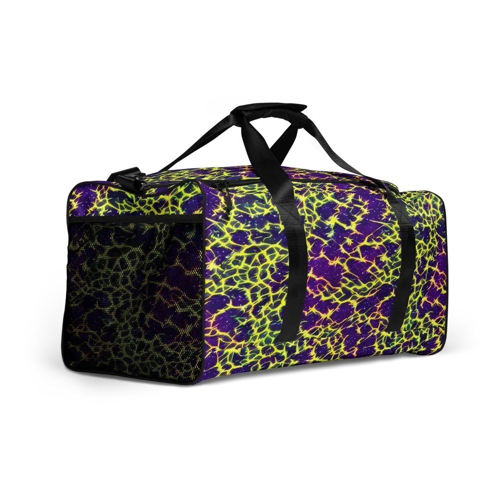 Neon Thornfield on Duffle Bag — Right Front